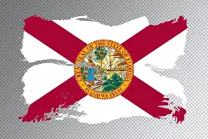 Transparent Background Prints: Florida state flag, Florida flag transparent background