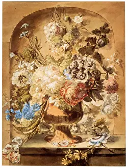 Eighteenth Century Prints: Flowers, 18th or early 19th century. Artist: Jan van Os