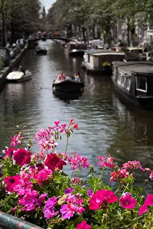 Low Country Prints: Flowers on the Bloemgracht, Amsterdam, Netherlands