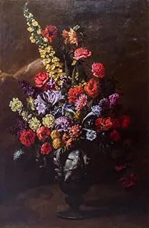 Italian Art Prints: Flowers by Paolo porpora