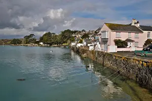 Cornish Prints: Flushing; Cornwall; UK