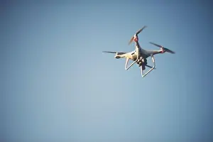 Phantom Prints: flying drone in the sky