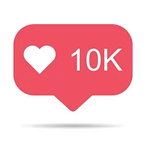 Follower Prints: Follower notification symbol for application instagram