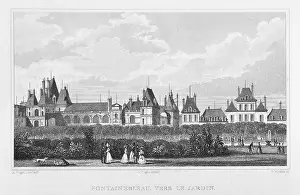 Henry Iv Prints: Fontainebleau, from the Garden