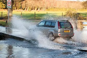 Wash Prints: ford Dockens Water Ibsley New Forest Hampshire England UK