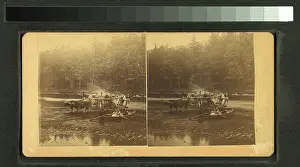 Survival Prints: Fording the River by E.J. Young.; Fording the River