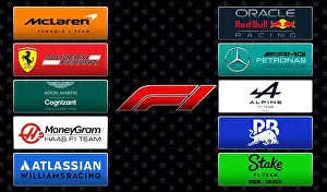Red Bull Prints: Formula 1 Racing Teams