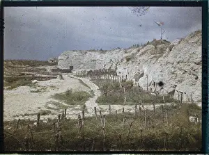 Memorials Prints: Fort de Douaumont, France, 1919 - Meuse - Georges Chevalier and Fernand Cuville - (September 10-12)