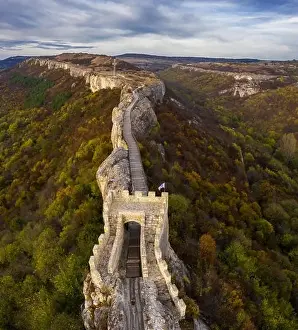 Blue Bridge Prints: Fortress Ovech in the town Provadia, Bulgaria