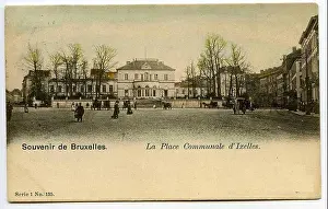 Français : La maison communale d'Ixelles