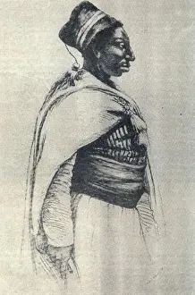 Senegal Prints: Français : Lat Dior, dernier Damel du Cayor. circa 1860/1870. Unknown 360 Lat-dior