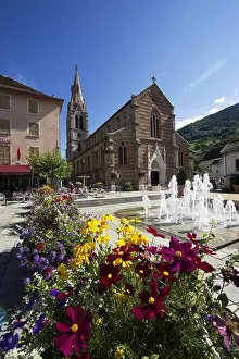 Water Jet Prints: France, Isere, massif of Belledonne