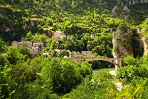 France Languedoc Gorges of Tarn Cevennes National Park