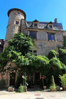 Aveyron Prints: France, Occitanie, Aveyron department, Sainte eulalie d'olt