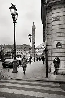 Incidental People Prints: France, Paris, Place Vendome