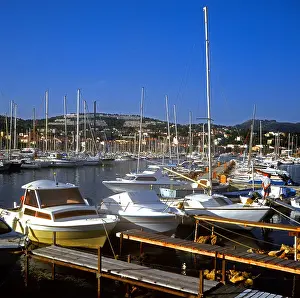 Resorts Prints: france provence cote d azur bouches du rhone bandol marina port harbour