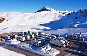 Winter Sports Prints: France, Savoie (73) La Plagne Villages