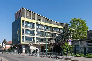 High School Prints: France, Seine Saint Denis, Le Raincy, Albert Schweitzer High School