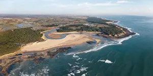 Dune Prints: France, Vendee, Talmont Saint Hilaire