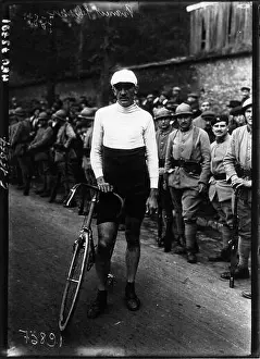 Francis Prints: Francis stands at the start of the Grand Prix 100 kilometre road race in 1919
