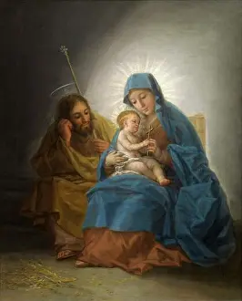 Western Art Prints: Francisco De Goya - the Holy Family