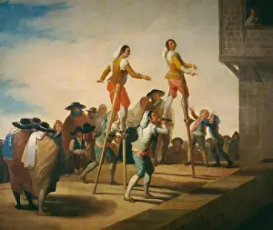 Europea Prints: Francisco de Goya y Lucientes / Stilts