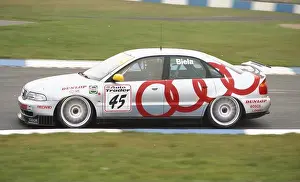 Audi Prints: Frank Biels, Audi A4 Quattro, 1996 British Touring Car Championship opening round
