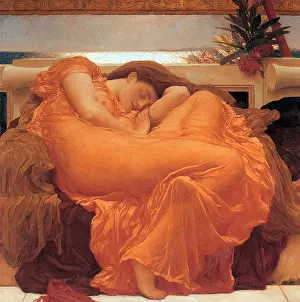 Flaming Prints: Frederic Leighton 1830-1896 Flaming June 1895