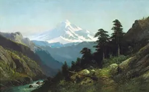 Frederick Ferdinand Schafer Mount Hood from the Dalles Oregon