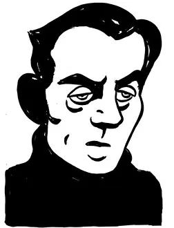 Novelist Prints: French novelist Louis-Ferdinand Celine portrait