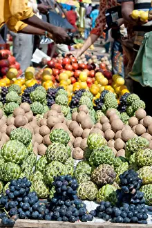 Gobble Prints: Fresh organic betel nuts, orange