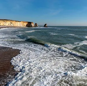 Resorts Prints: Freshwater Bay, Isle of Wight, England
