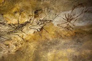 Late Prints: Frieze of Swimming Deer