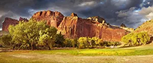 Fruita, the old Mormon settlement, Capitol Reef National Park, Utah, USA
