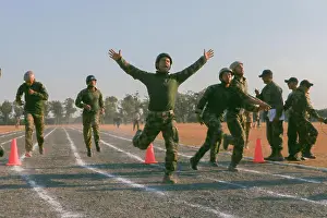 Physical Fitness Prints: Fuerzas Comando 2017 is a multinational Special Operations Forces competition conducted in Paraguay in July 2017 to