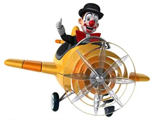 Mask Prints: Fun clown
