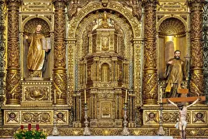Interior View Prints: Funchal, the Igreja de Sao Joao Evangelista do Colegio on Praca do Munic'pio