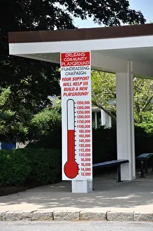 Thermometer Prints: Fundraising thermometer