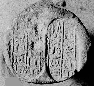 Merchants Prints: A funerary cone of Tjay, Chief of the Merchants