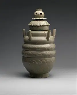 Explaining Prints: Funerary jar. Culture: China. Dimensions: H