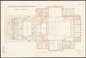 Basement Prints: Fürstenau Eduard (1862-1938), State Opera in Berlin