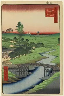 Calmness Prints: Furukawa River, Hiroo, No. 22 in One Hundred Famous Views of Edo