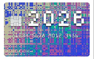 Cashless Prints: Futuristic design are trending for credit card designs in 2026