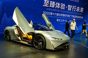 Electric Vehicle Prints: GAC Enpulse sports cars concept seen at the 2020 Beijing Auto Show
