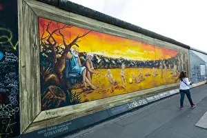 Eastside Prints: Gallery exhibition, the largest outdoor art gallery in the world