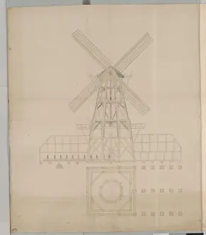 Mill Prints: Gallery Manager Mill, Construction Drawings
