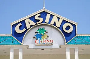 Casinos Prints: Gambling casino, Iquique, Norte Grande, northern Chile, Chile, South America