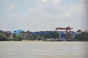 West Bengal Prints: Garden Reach Shipbuilders & Engineers Limited, Metiabruz, Kolkata, India