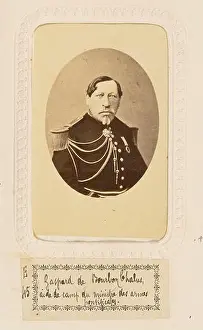 Facial Hair Prints: Gaspard de Bourbon Châlus. Unknown