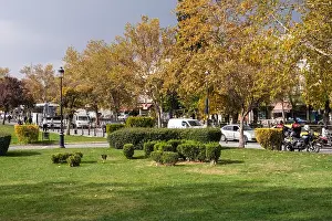 Gaziantep, Turkey, Turkiye. Street Scene and Park